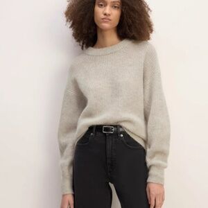 Everyone Oversized alpaca crew